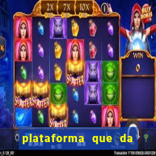 plataforma que da 30 reais para jogar