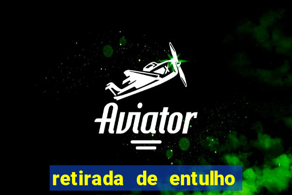 retirada de entulho gratuito santos