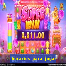 horarios para jogar fortune rabbit