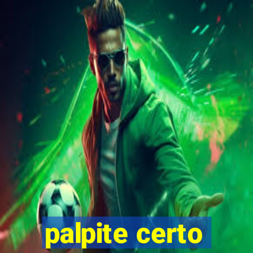 palpite certo