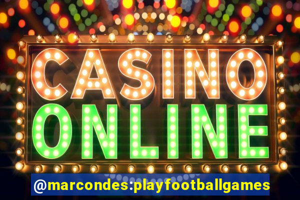 @marcondes:playfootballgames bingo football