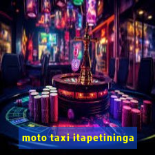 moto taxi itapetininga