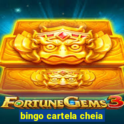 bingo cartela cheia