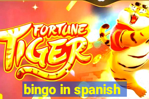 bingo in spanish