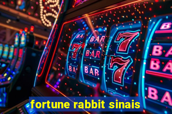 fortune rabbit sinais