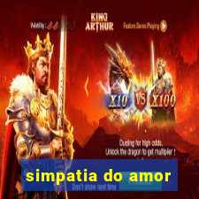 simpatia do amor