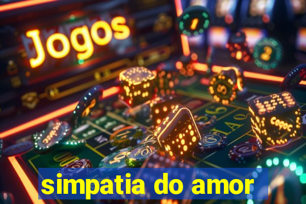 simpatia do amor