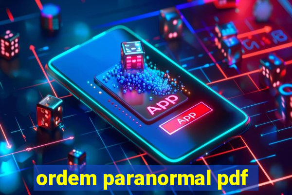 ordem paranormal pdf