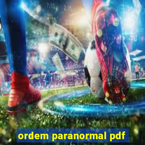 ordem paranormal pdf