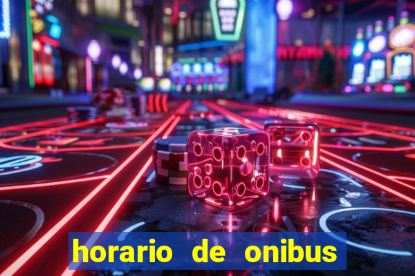 horario de onibus cruzeiro x cachoeira