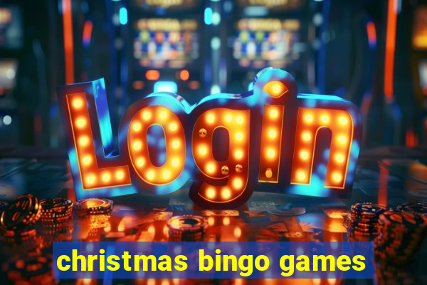 christmas bingo games