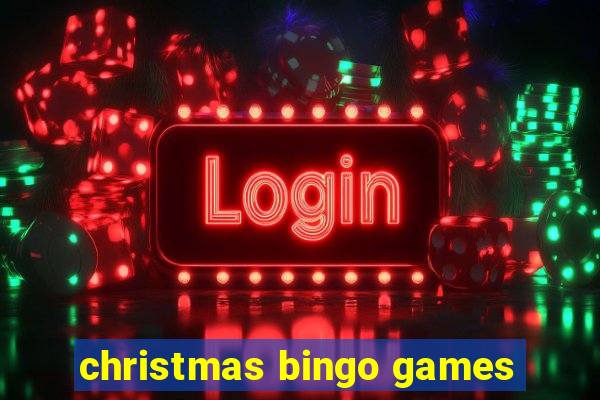 christmas bingo games