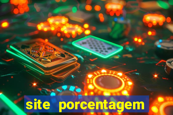 site porcentagem jogos slot