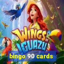 bingo 90 cards