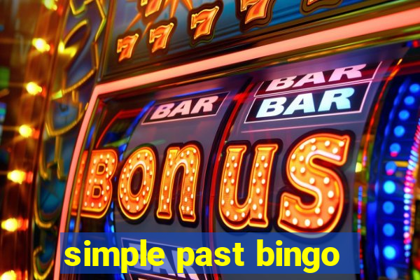 simple past bingo