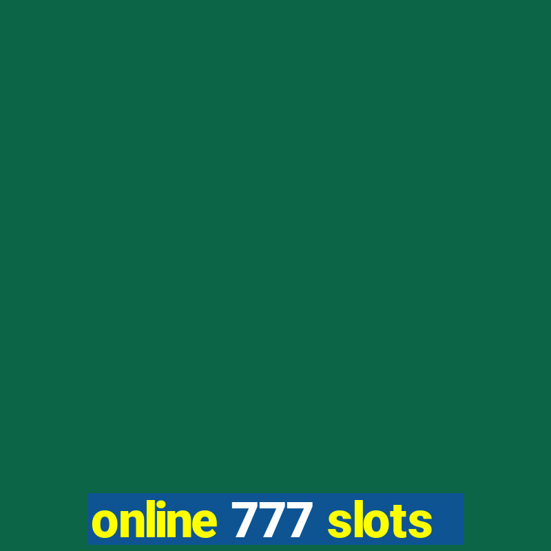 online 777 slots