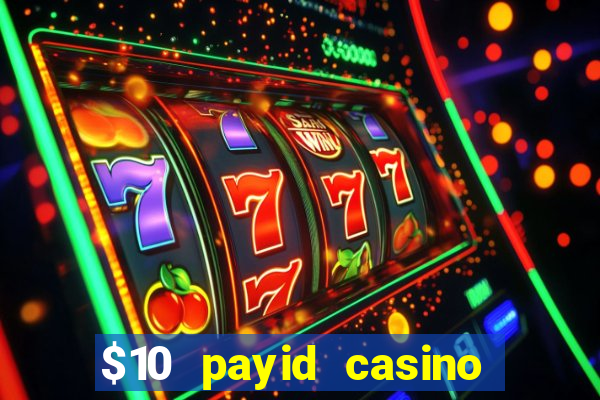 $10 payid casino no deposit bonus australia