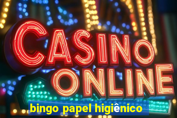 bingo papel higiênico