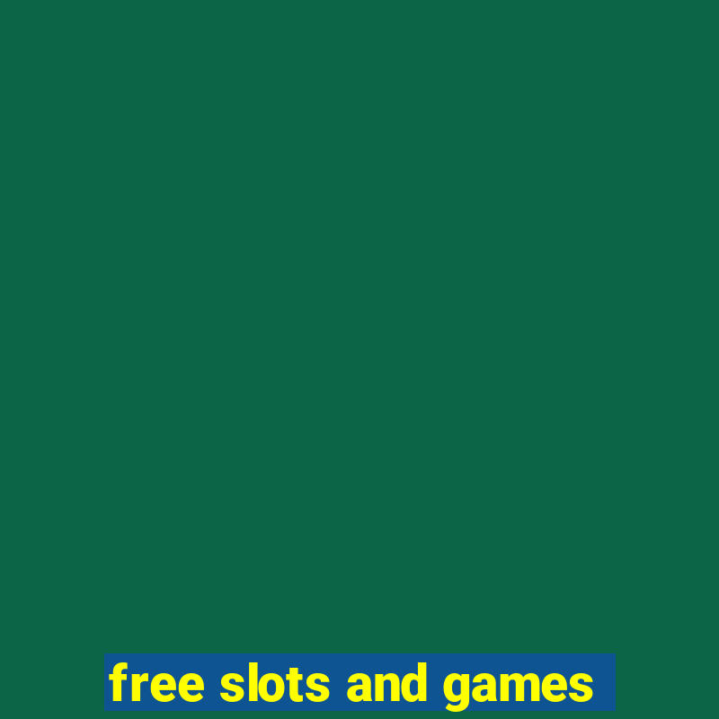 free slots and games