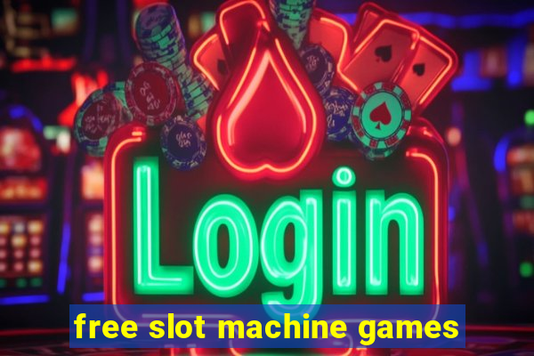 free slot machine games