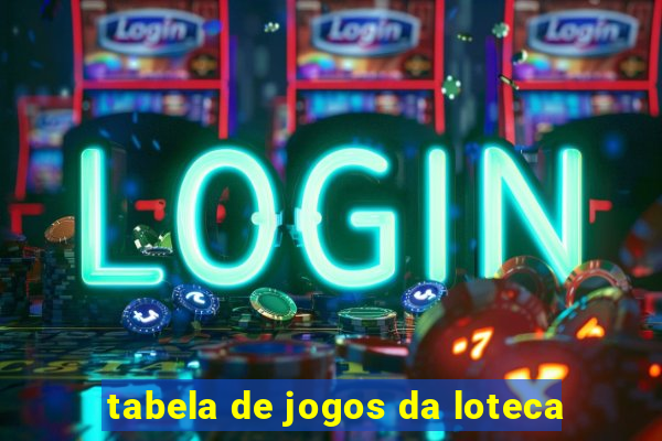 tabela de jogos da loteca