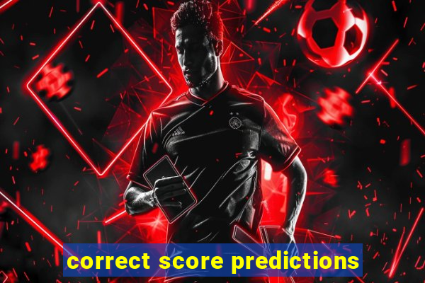 correct score predictions