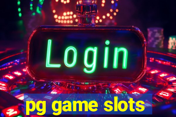 pg game slots