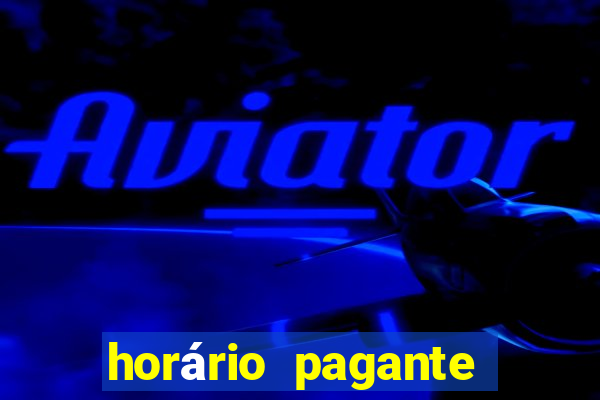 horário pagante fortune tiger madrugada