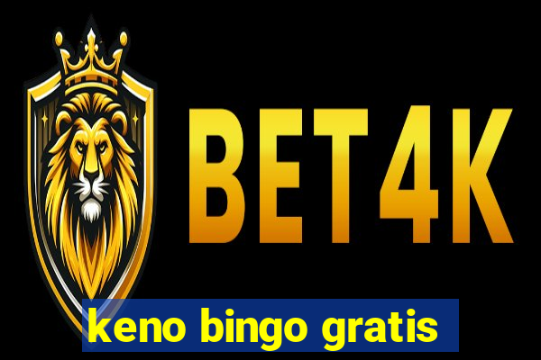 keno bingo gratis