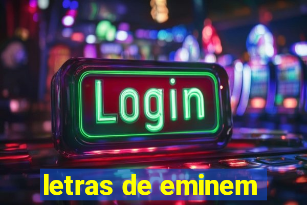 letras de eminem