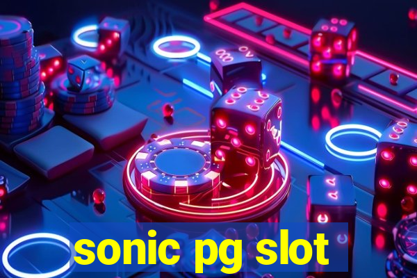 sonic pg slot