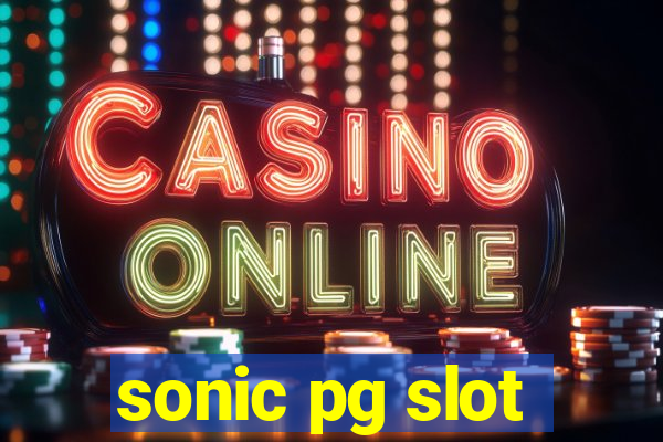 sonic pg slot