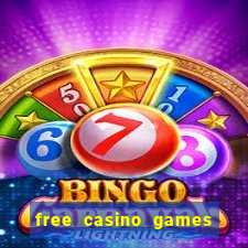 free casino games slot games