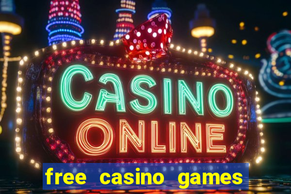 free casino games slot games