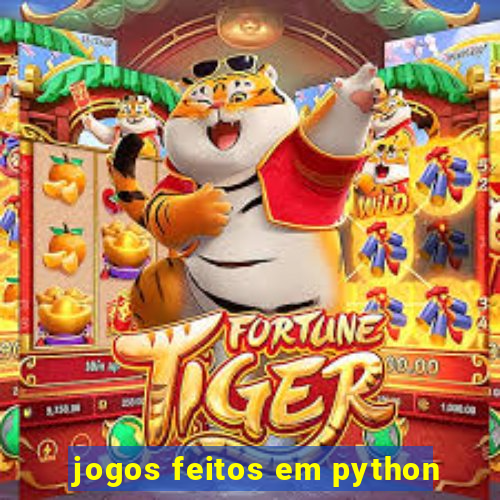 jogos feitos em python