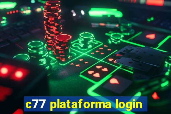 c77 plataforma login