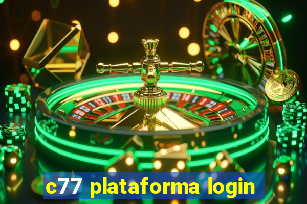 c77 plataforma login