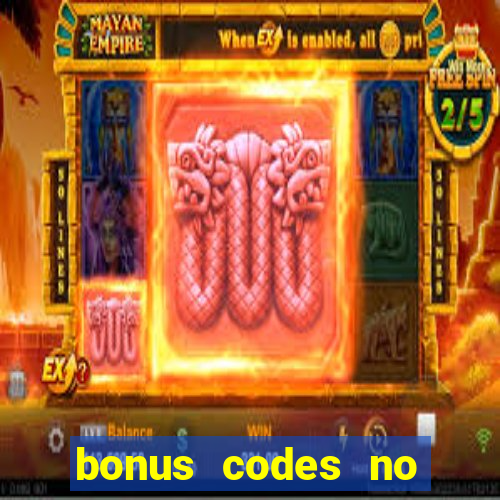 bonus codes no deposit casino