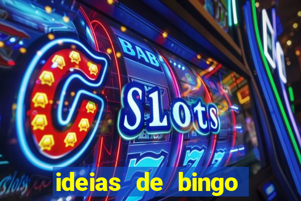 ideias de bingo para o natal