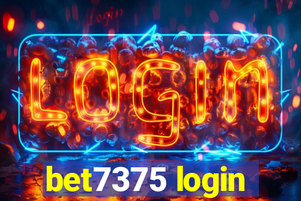 bet7375 login