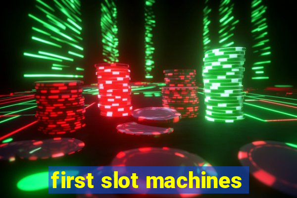 first slot machines