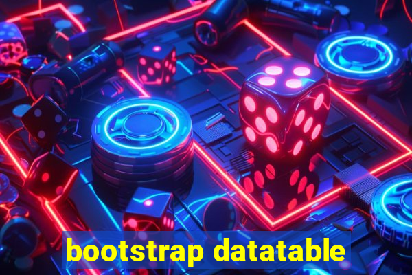 bootstrap datatable