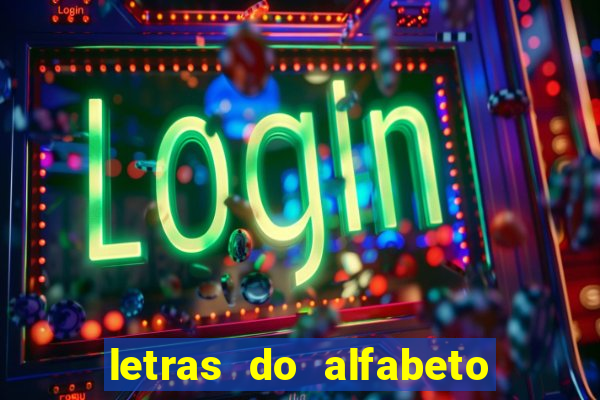 letras do alfabeto personalizadas para imprimir