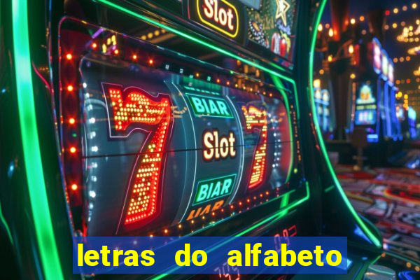 letras do alfabeto personalizadas para imprimir