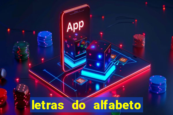 letras do alfabeto personalizadas para imprimir