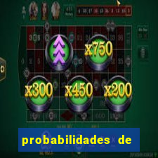 probabilidades de jogos de futebol