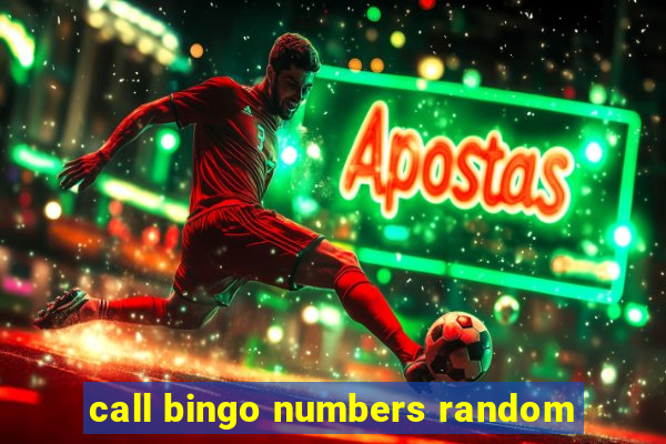 call bingo numbers random