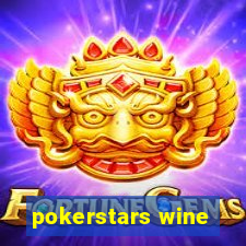 pokerstars wine