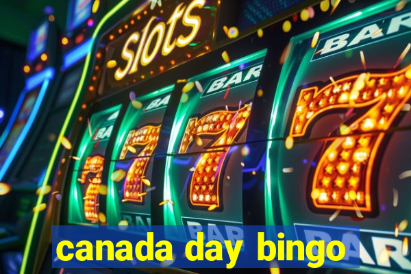 canada day bingo