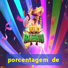 porcentagem de ganhos slots